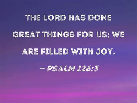 you have done great things